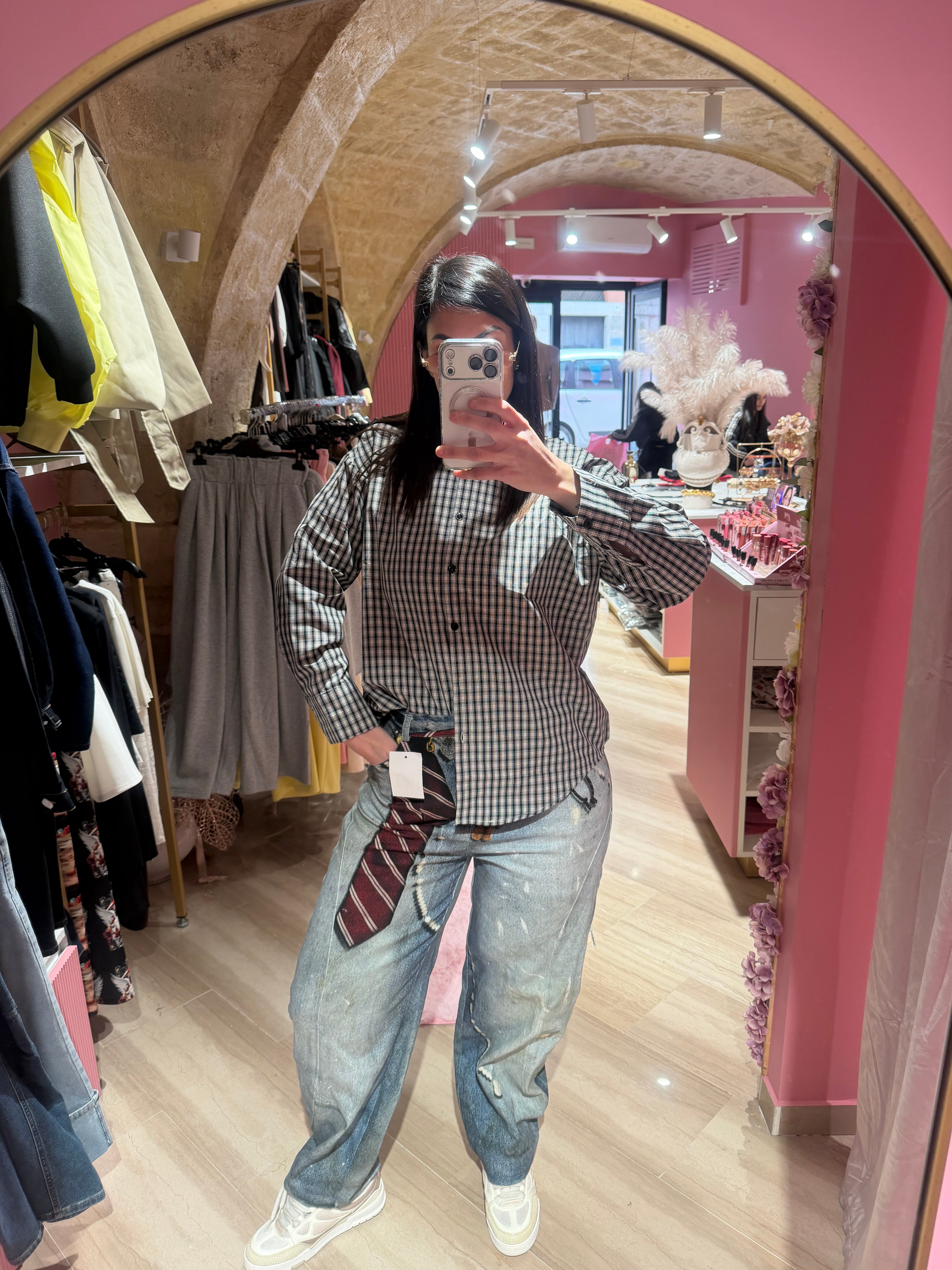 Jeans cravatta