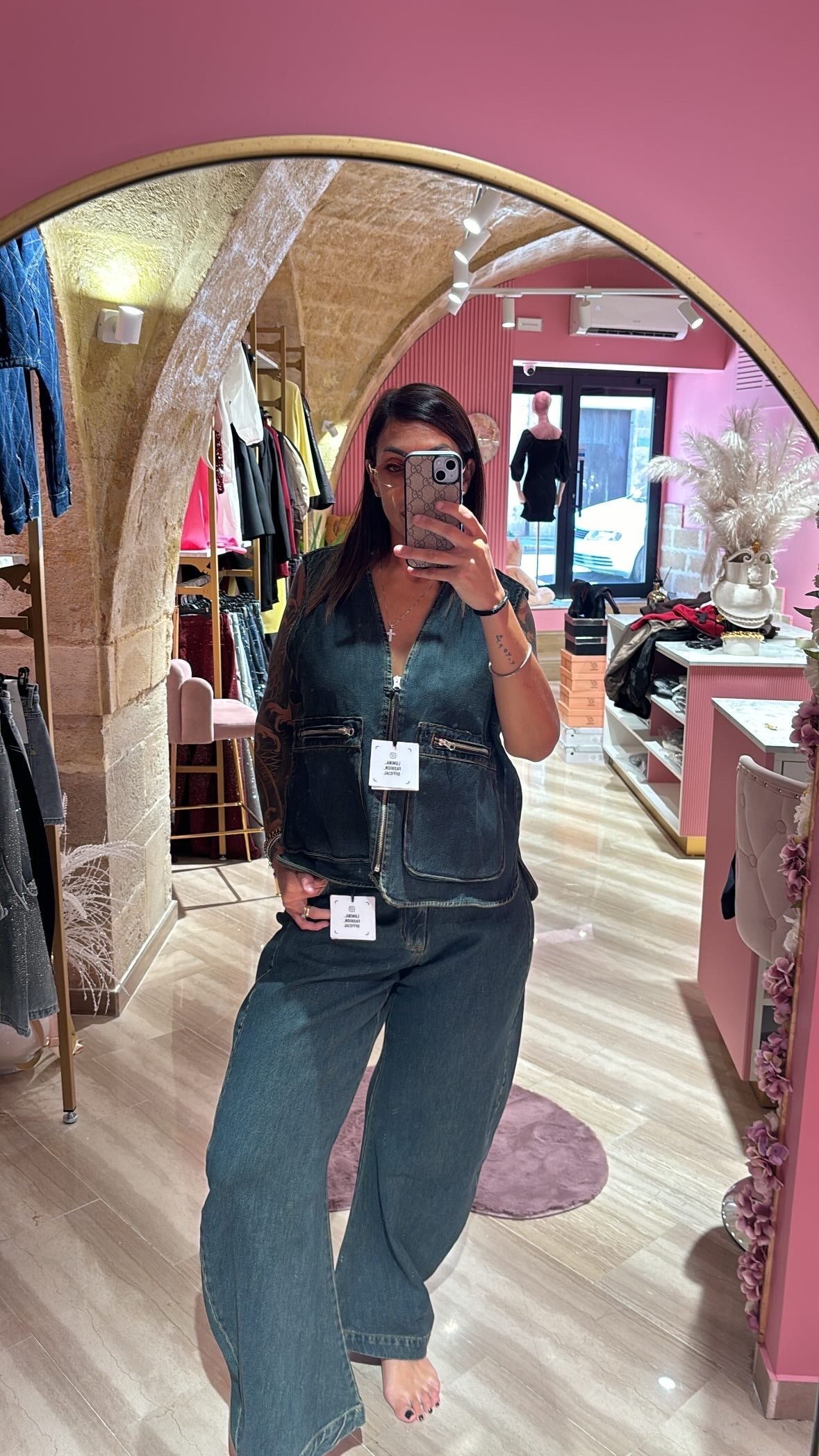 CORDINATO IN DENIM LUMINA