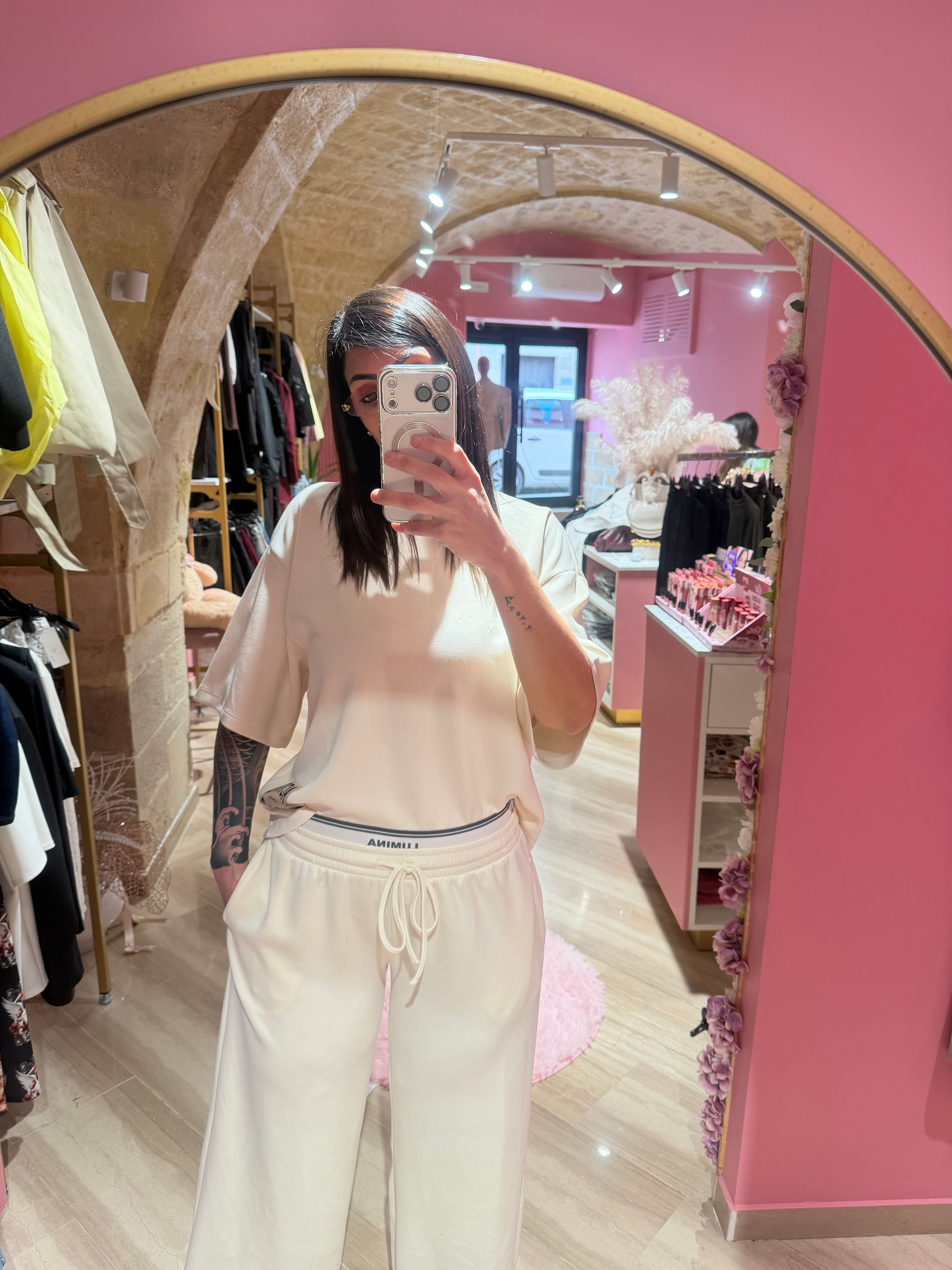 Coordinato lumina beige