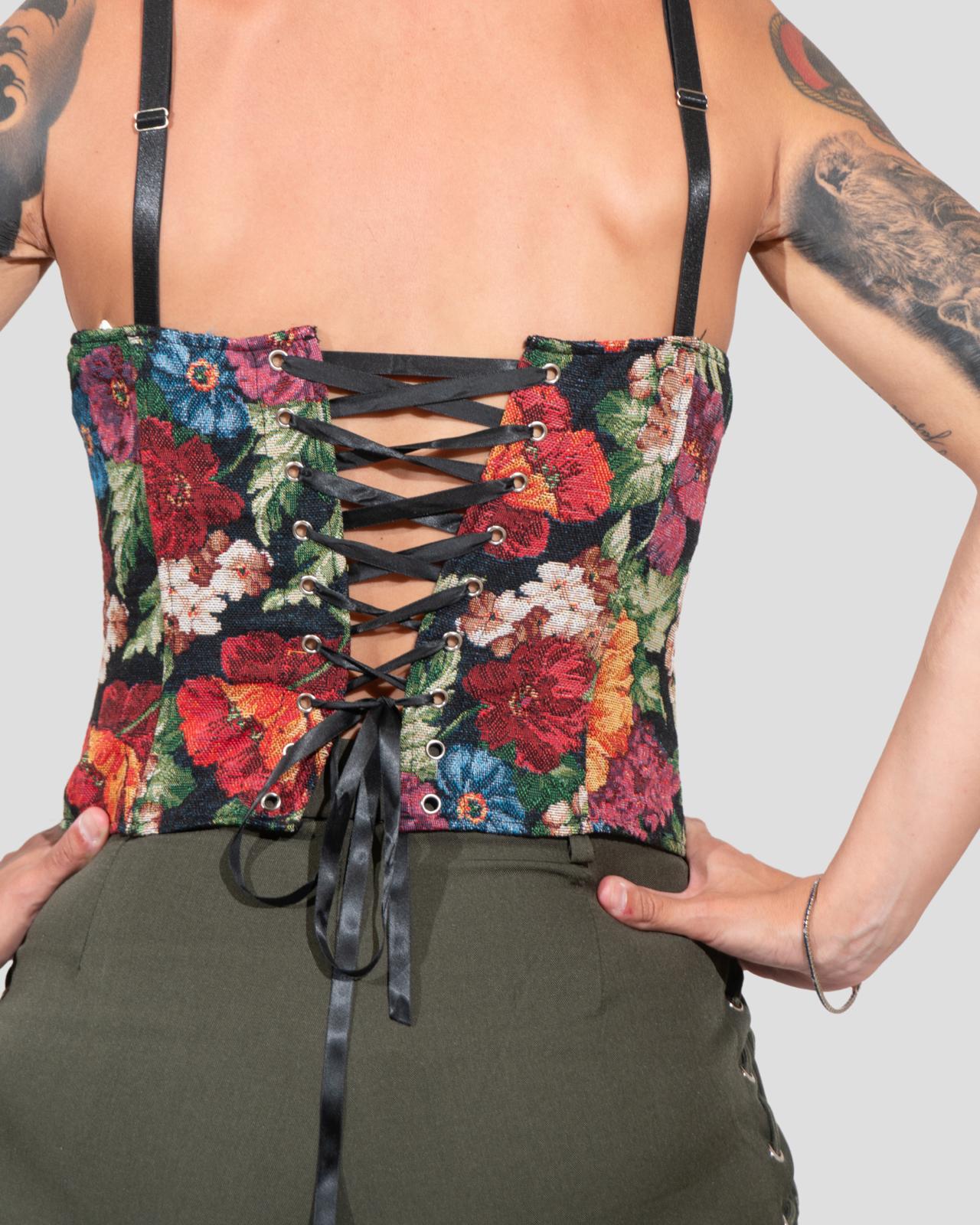 Pantalone con Lacci Verde