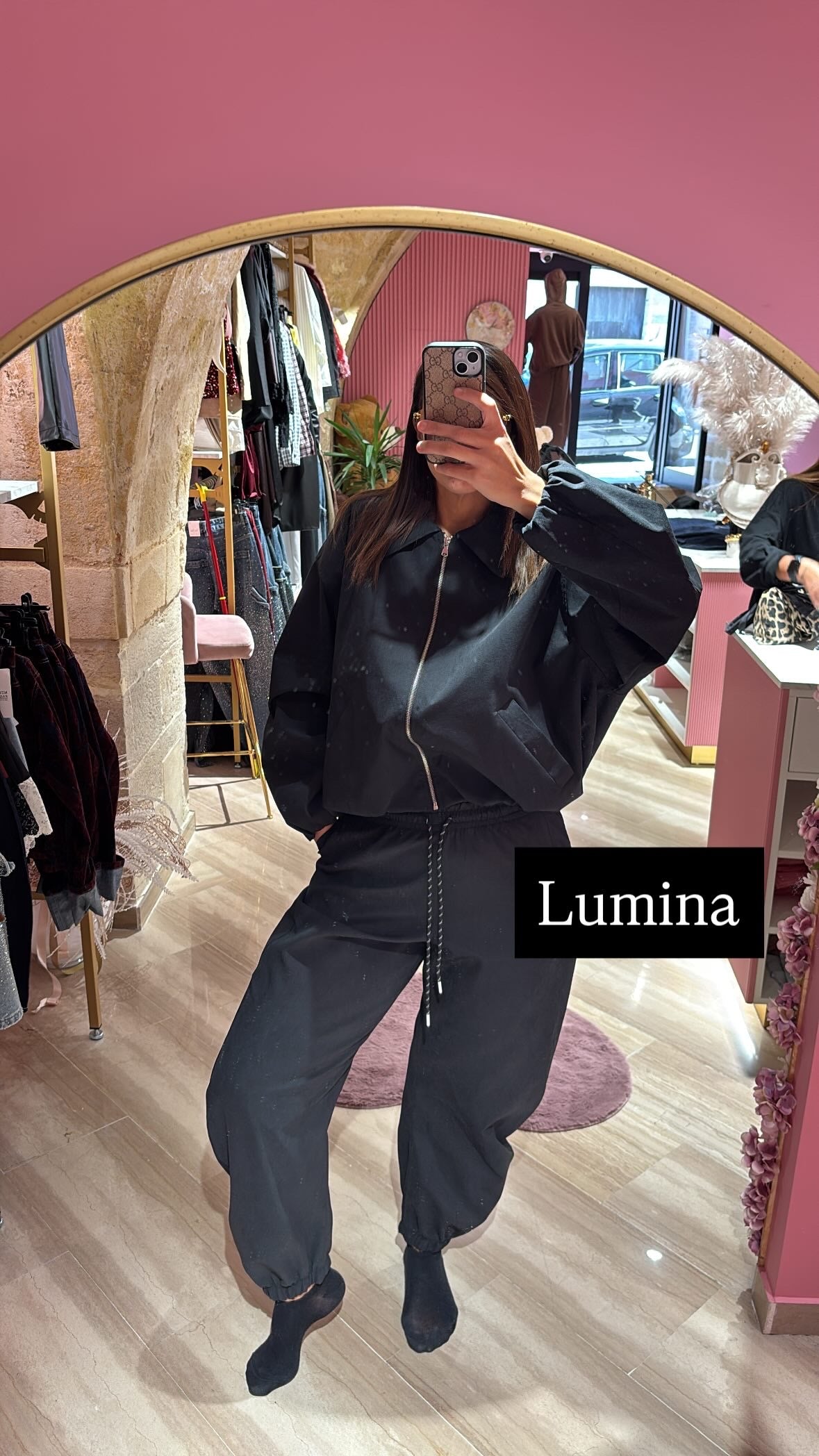 coordinato lumina black