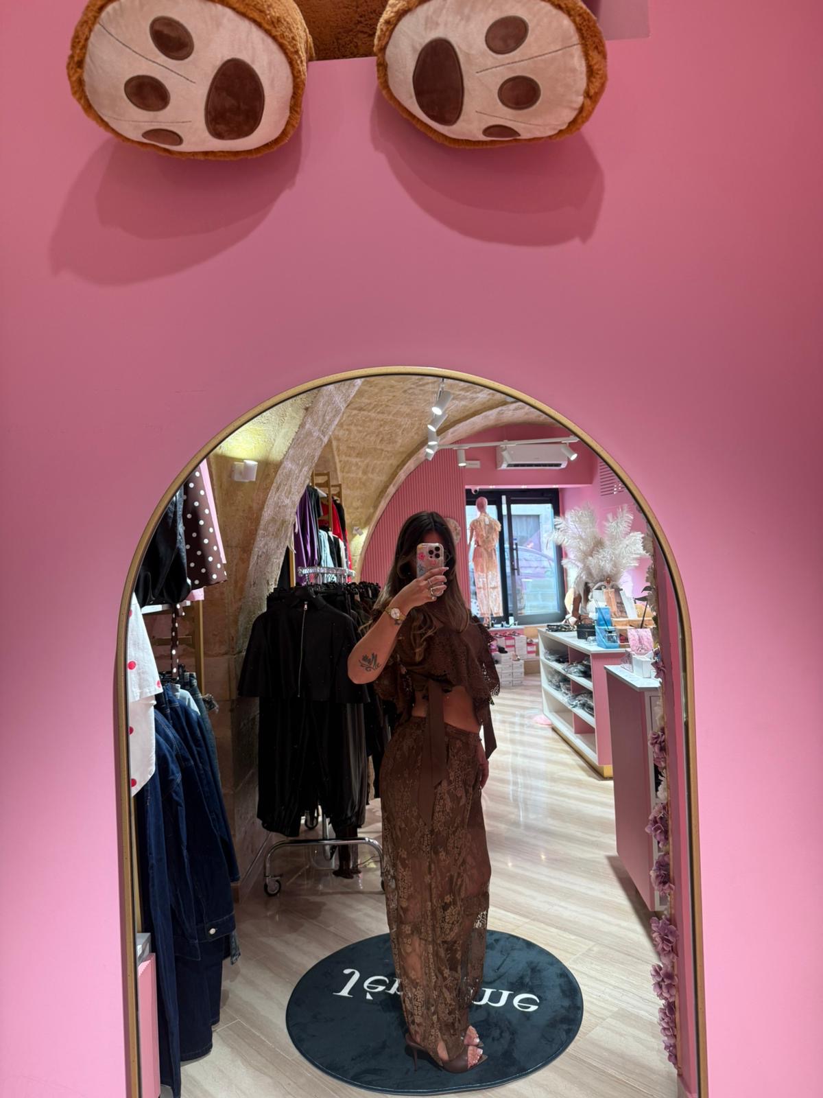 Coordinato pizzo mochy