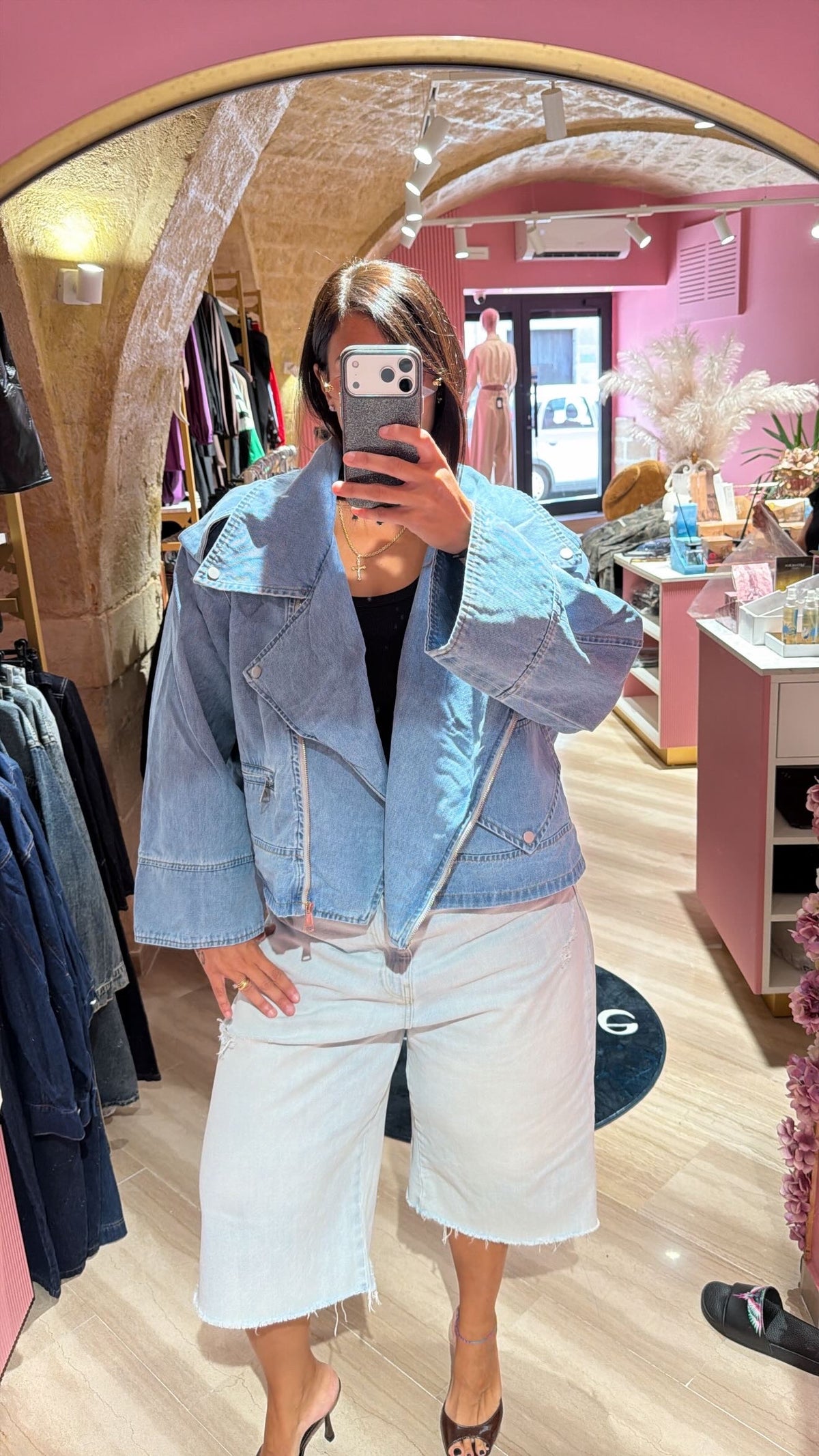 Denim over