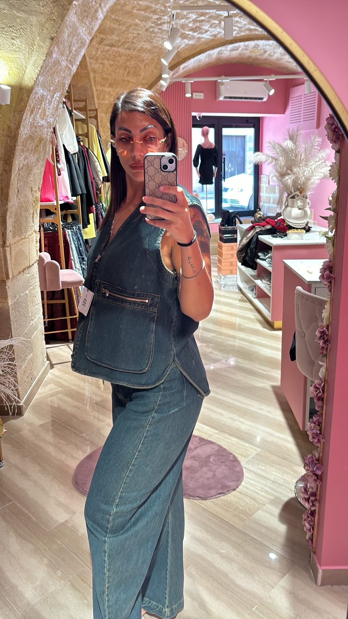 CORDINATO IN DENIM LUMINA