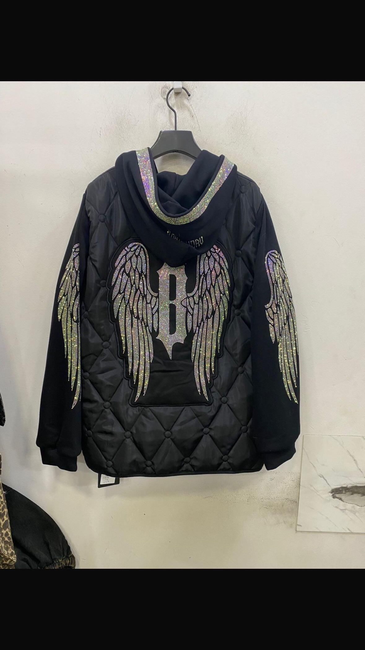 Bomber ali Swarovski