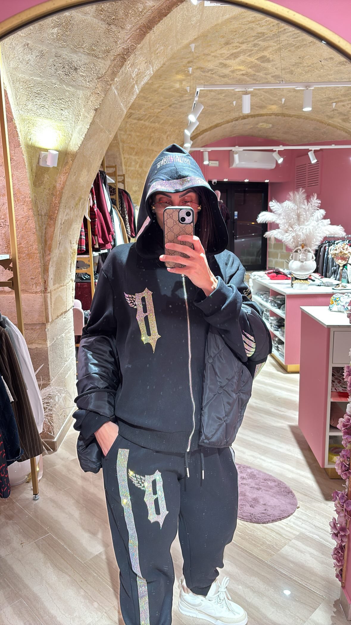 Coordinato ali Swarovski