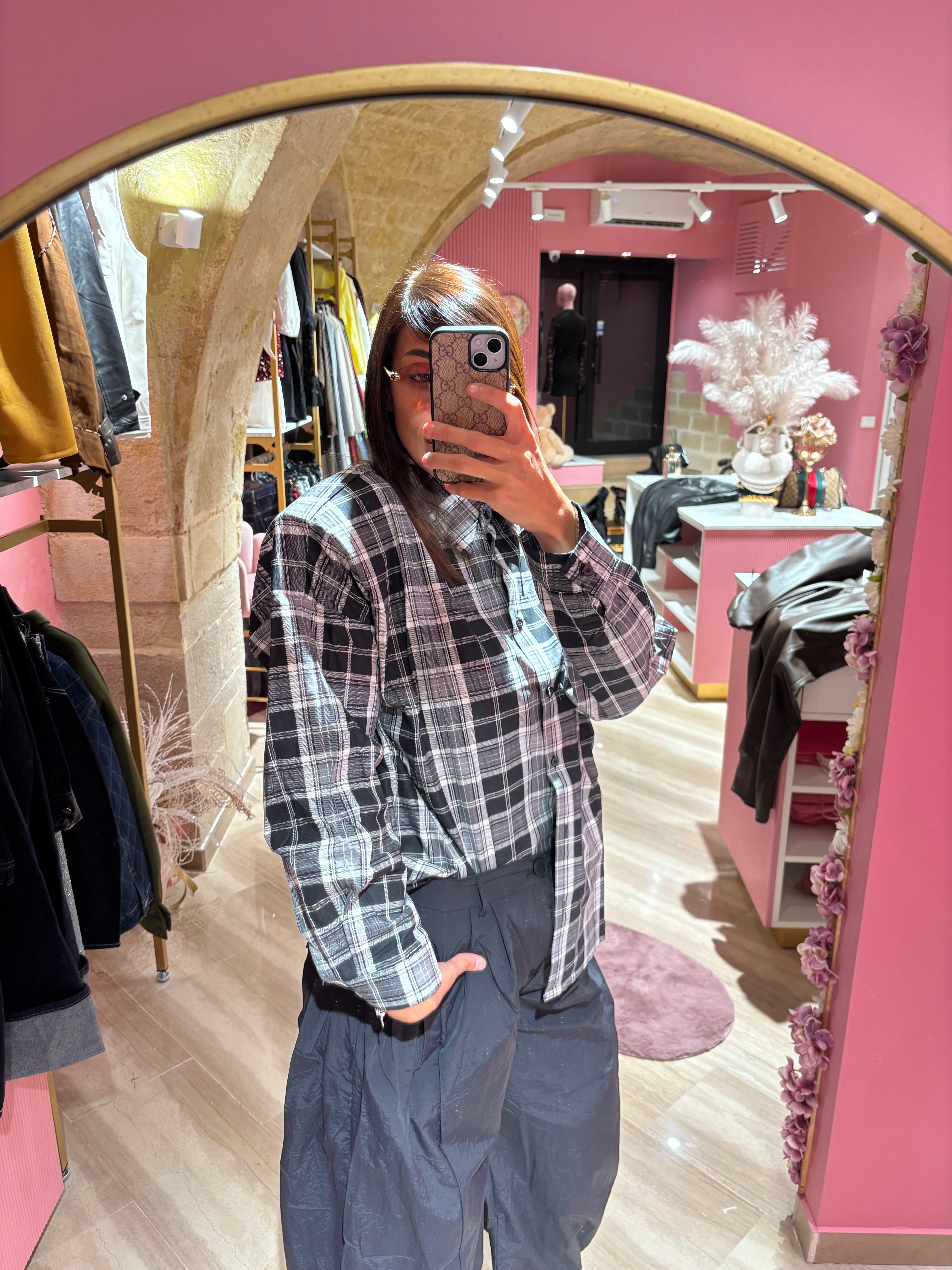 Camicia quadri mochy