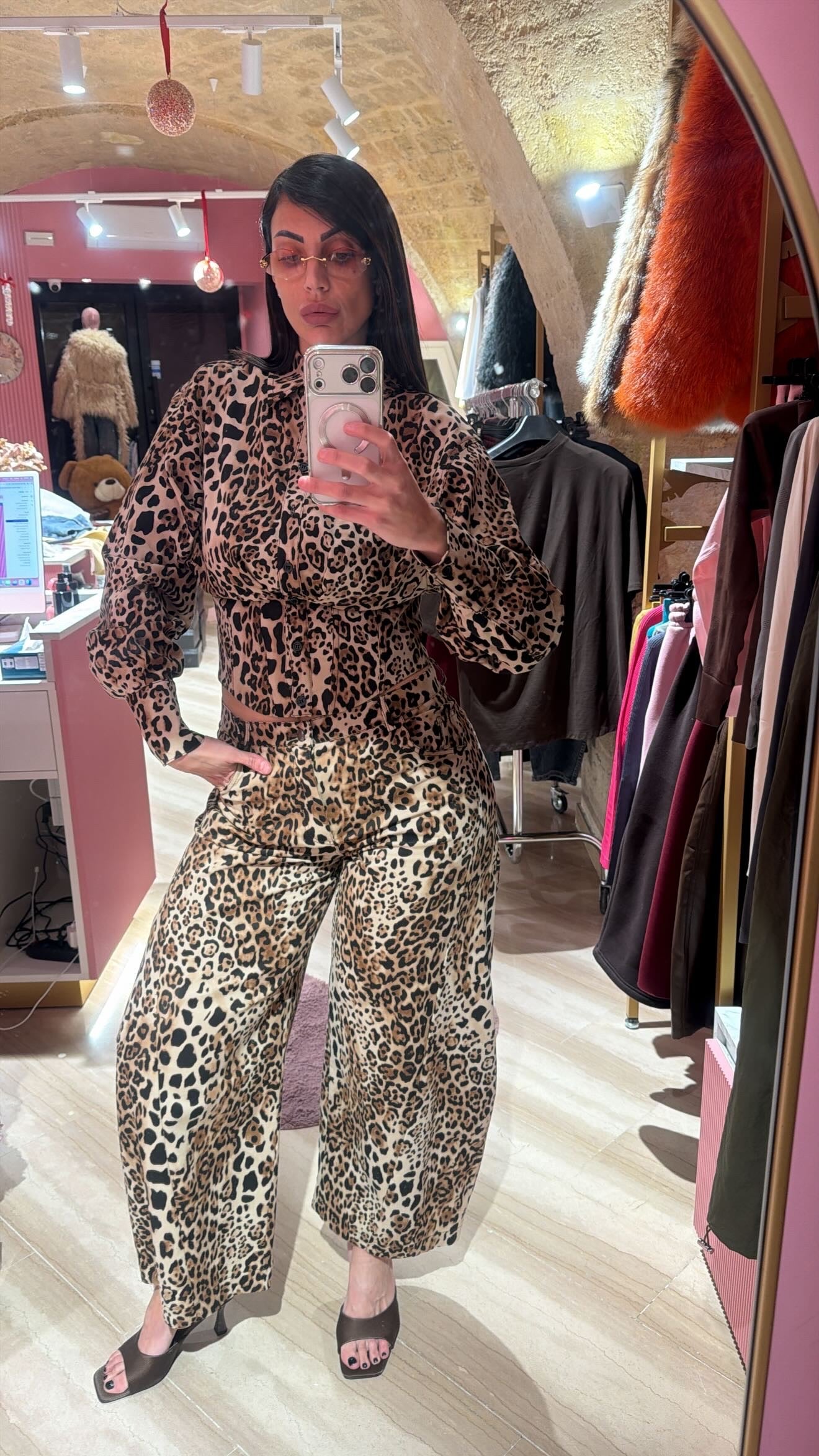 coordinato lumina leopard