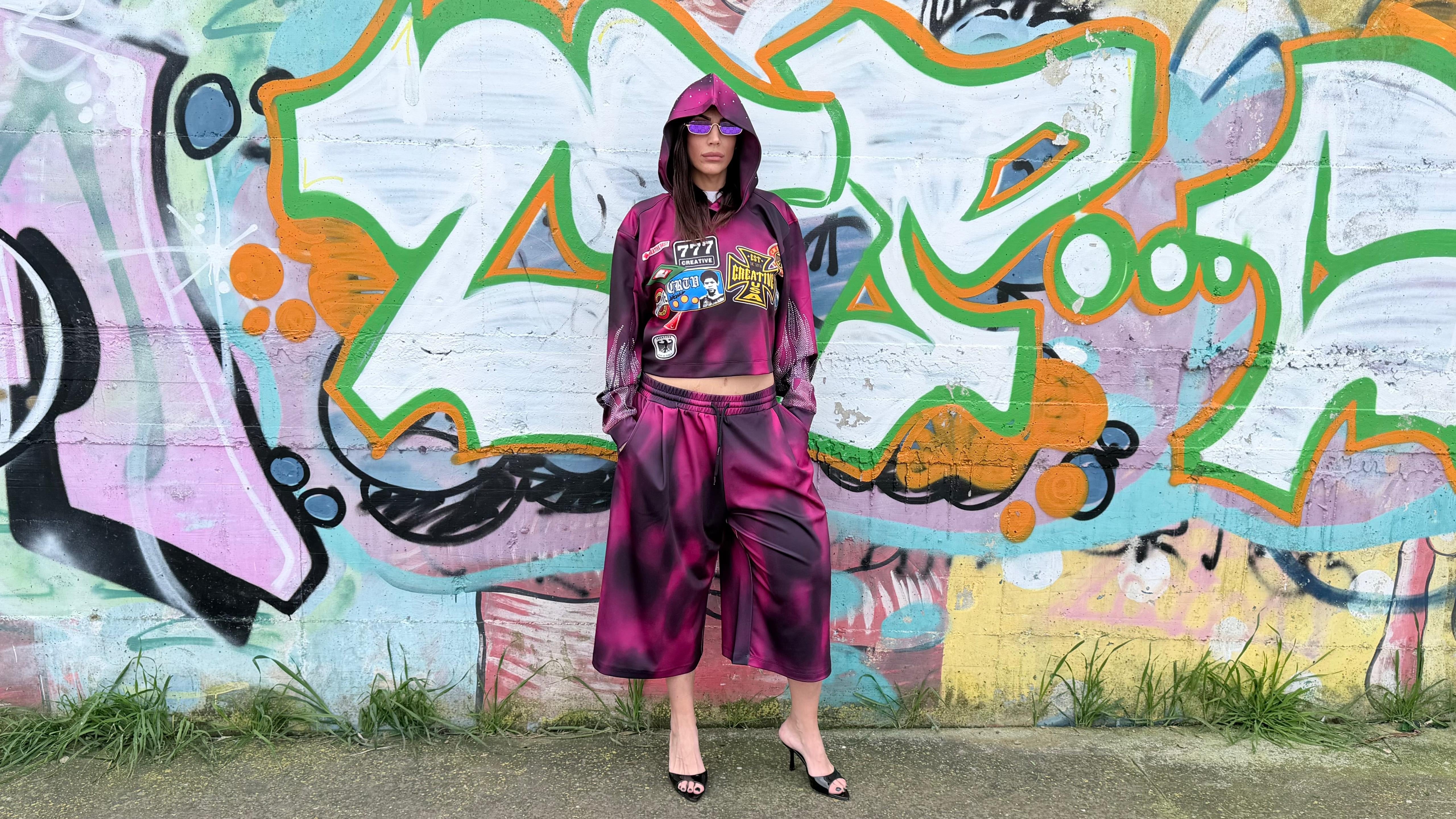 Coordinato creative violet