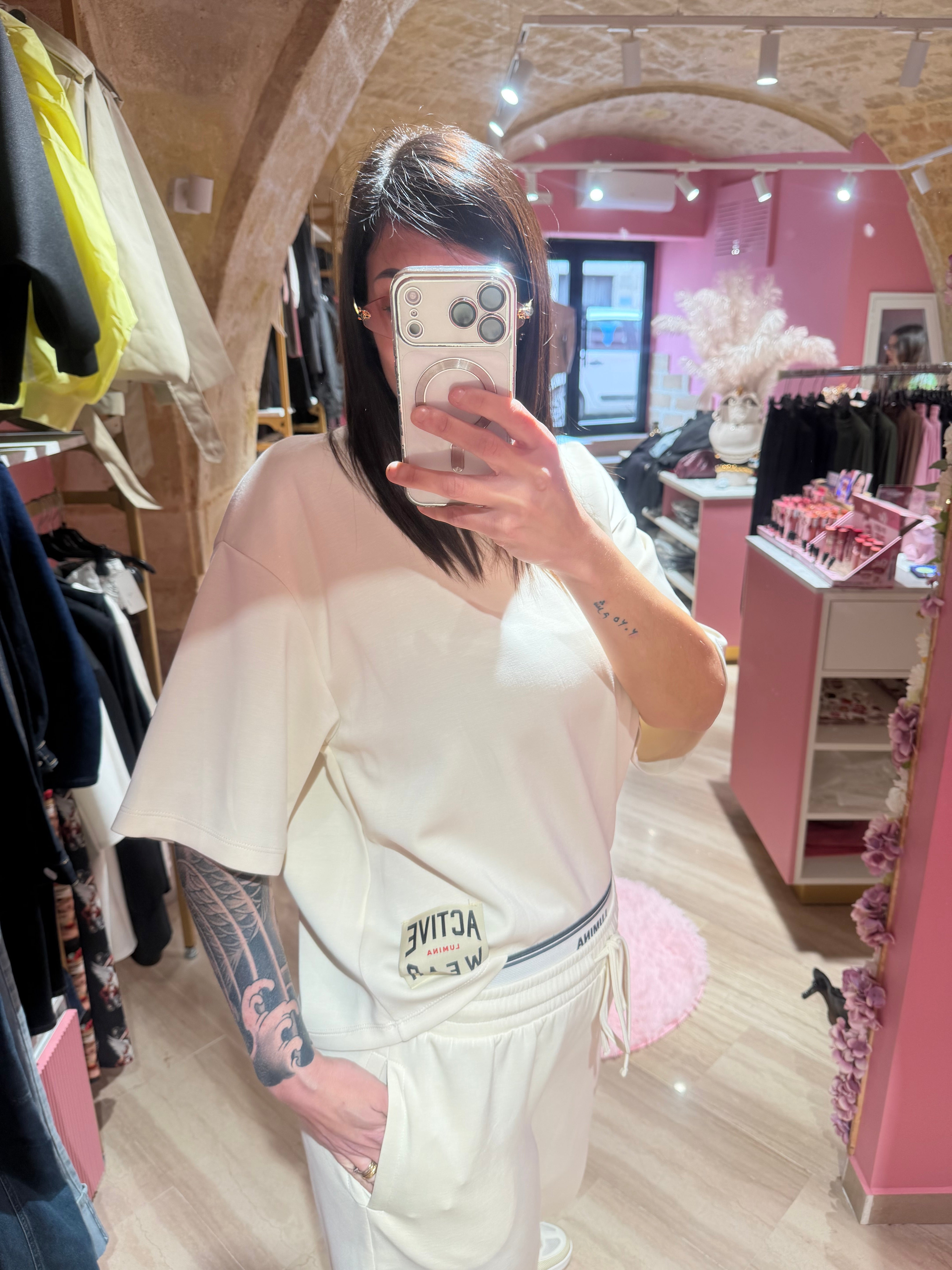 Coordinato lumina beige