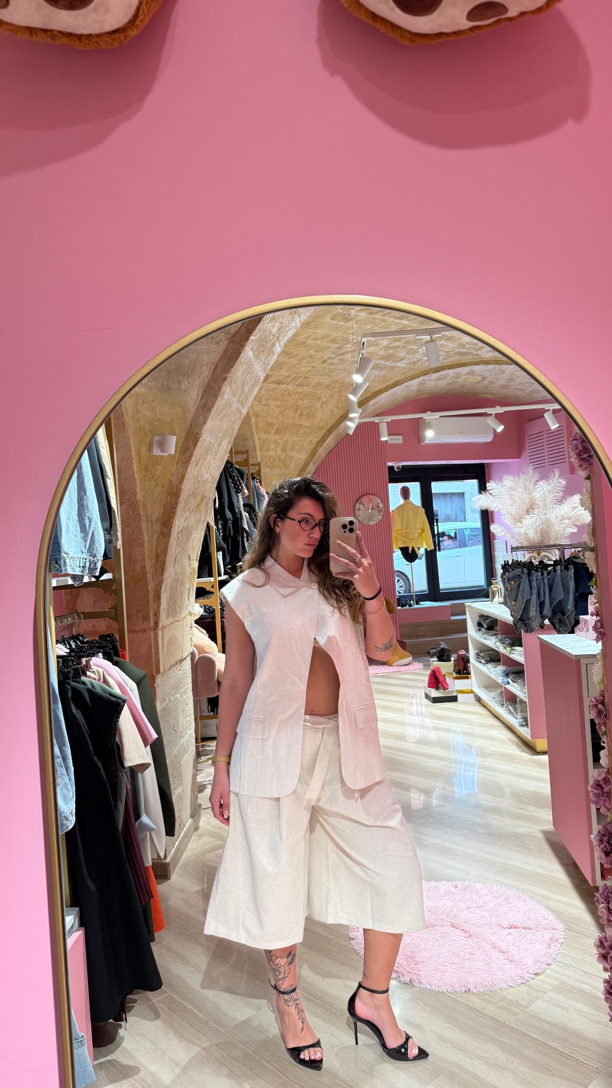 Coordinato di lino mochy