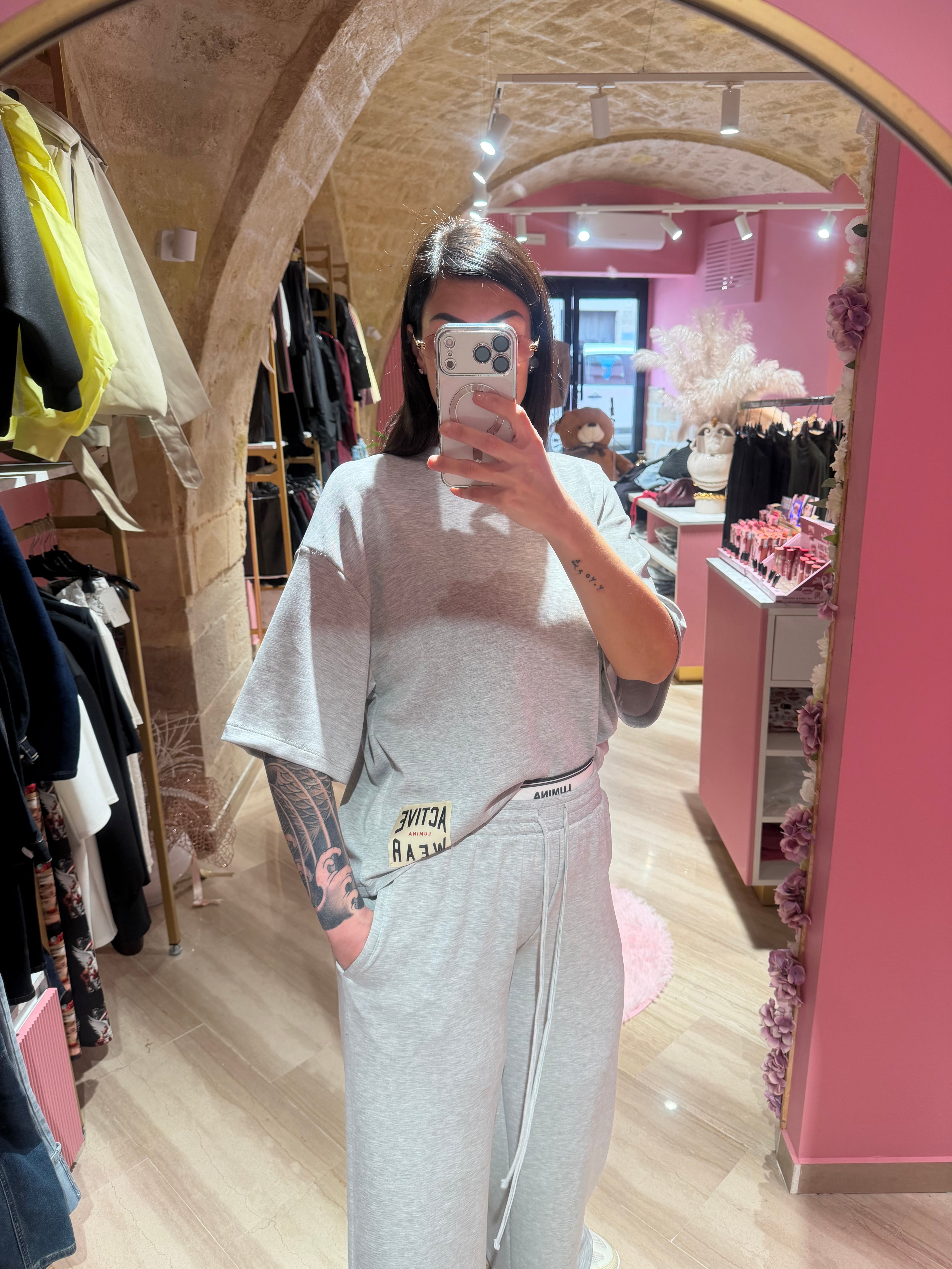 Coordinato grigio lumina