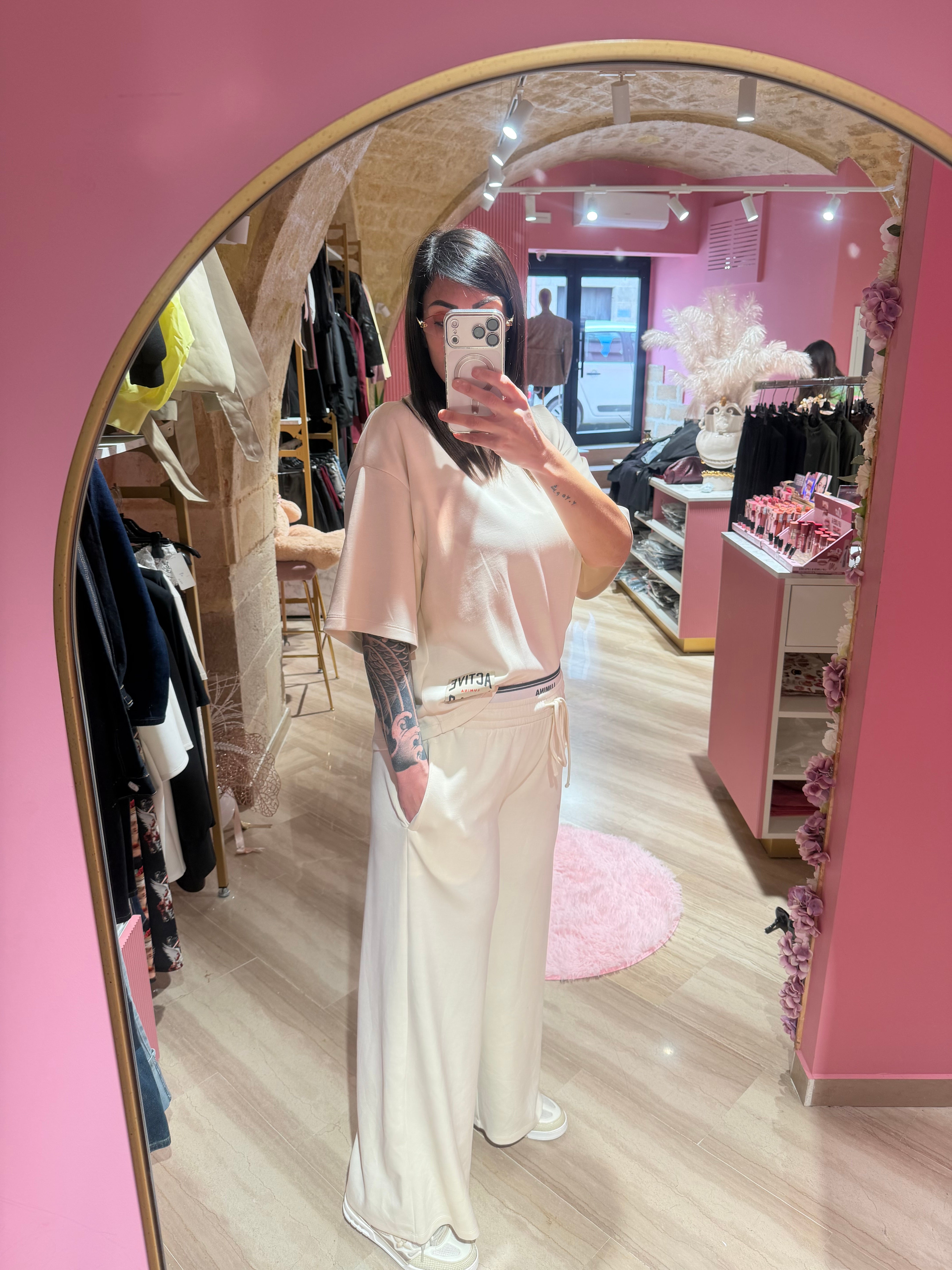 Coordinato lumina beige