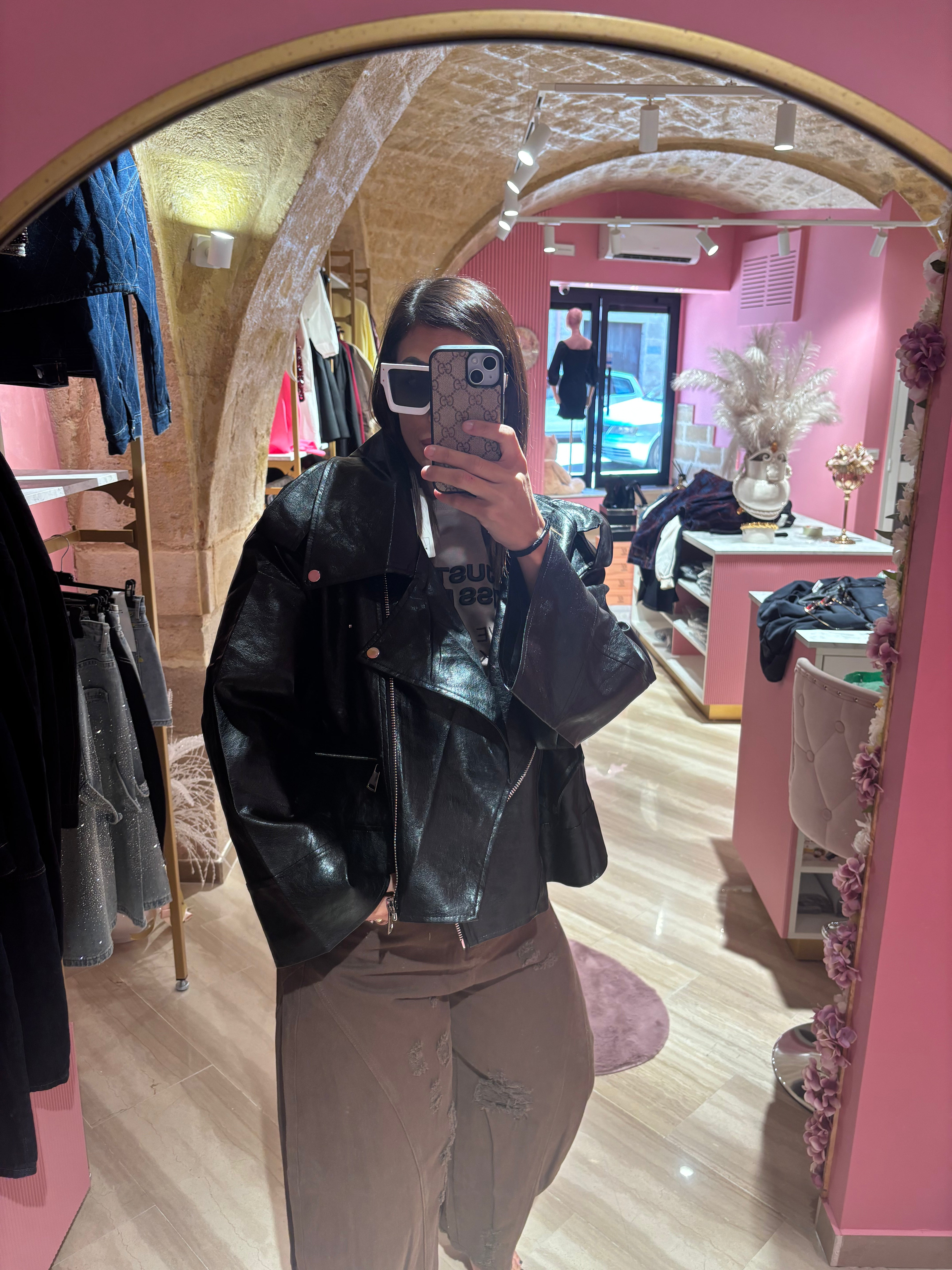 GIACCA DI PELLE BY MOCHY