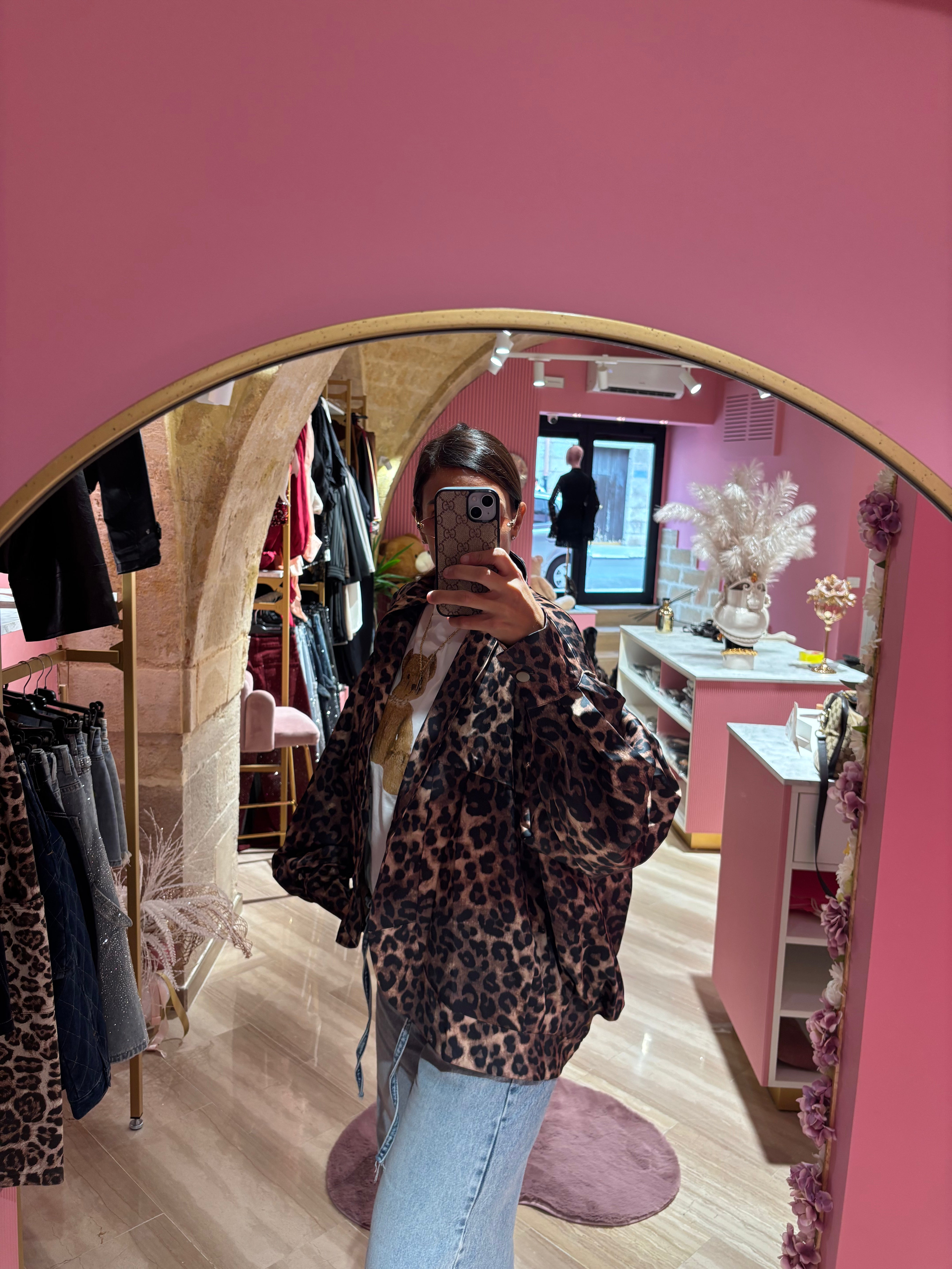 GIACCA LEOPARD