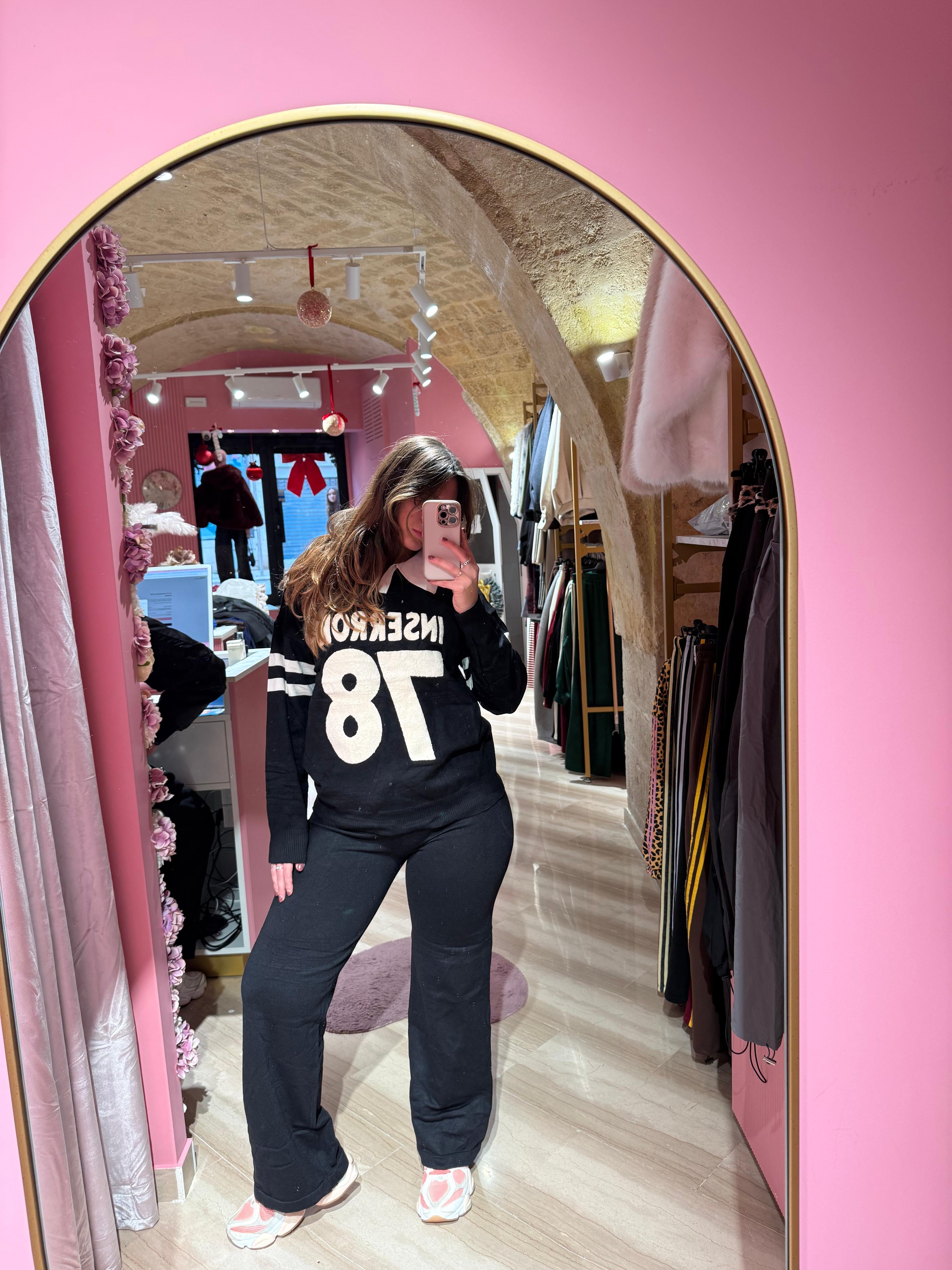 Coordinato lana rasata